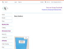 Tablet Screenshot of copiouscrafts.com